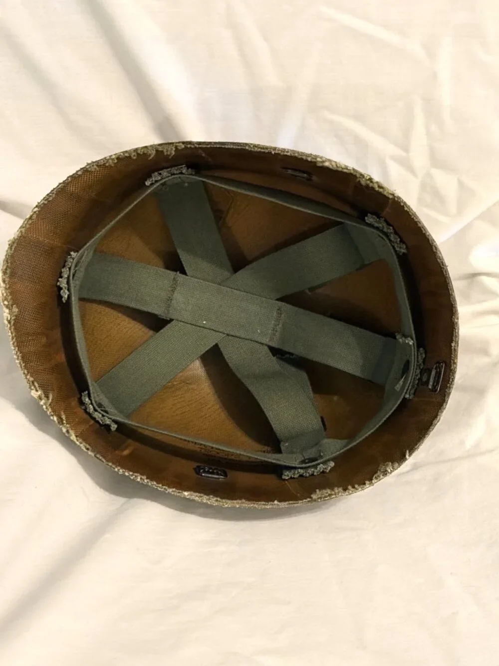 Vintage US Military Genuine Ground Troops Liner Helmet Type 1 Combat Group 1